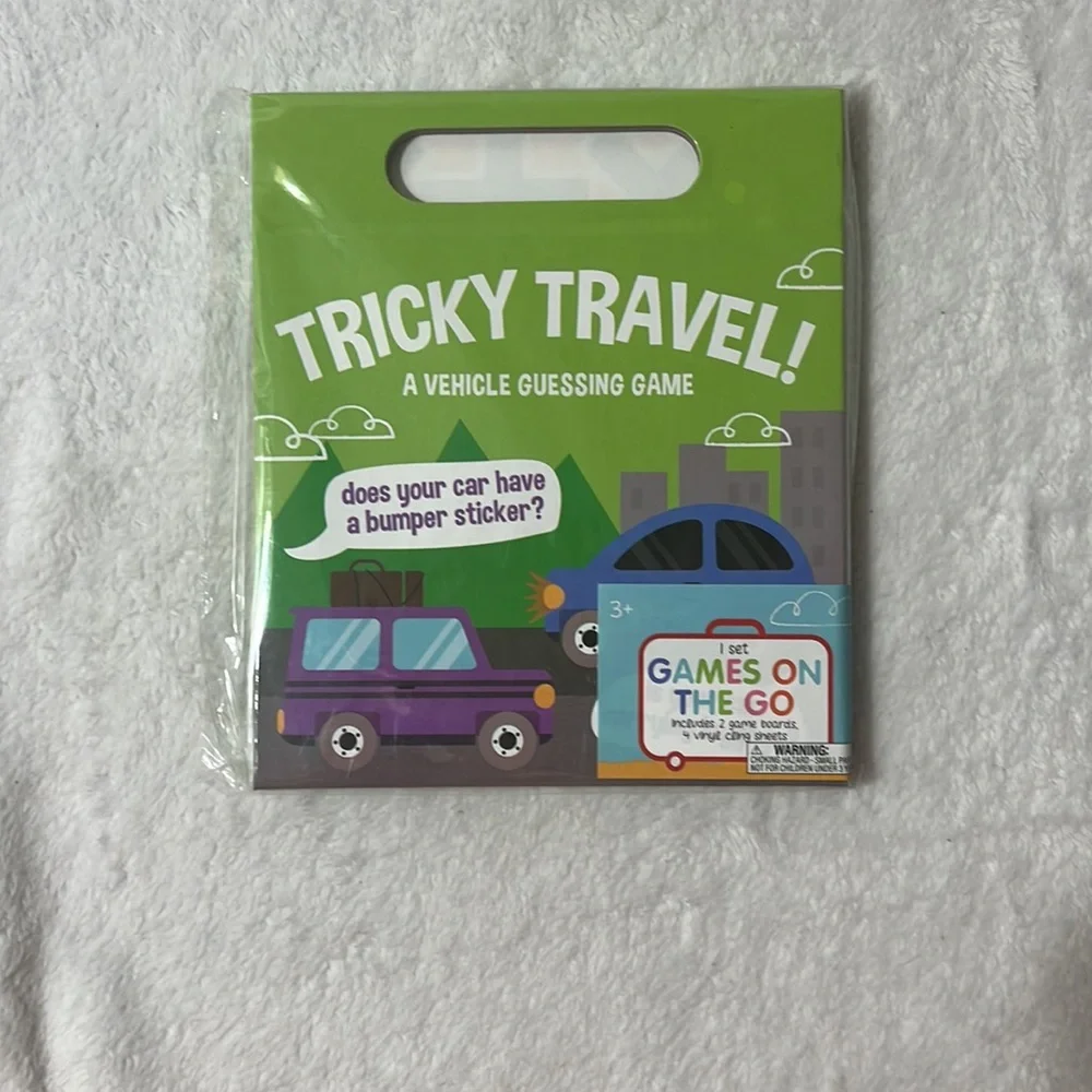 NEW 3 Travel Games